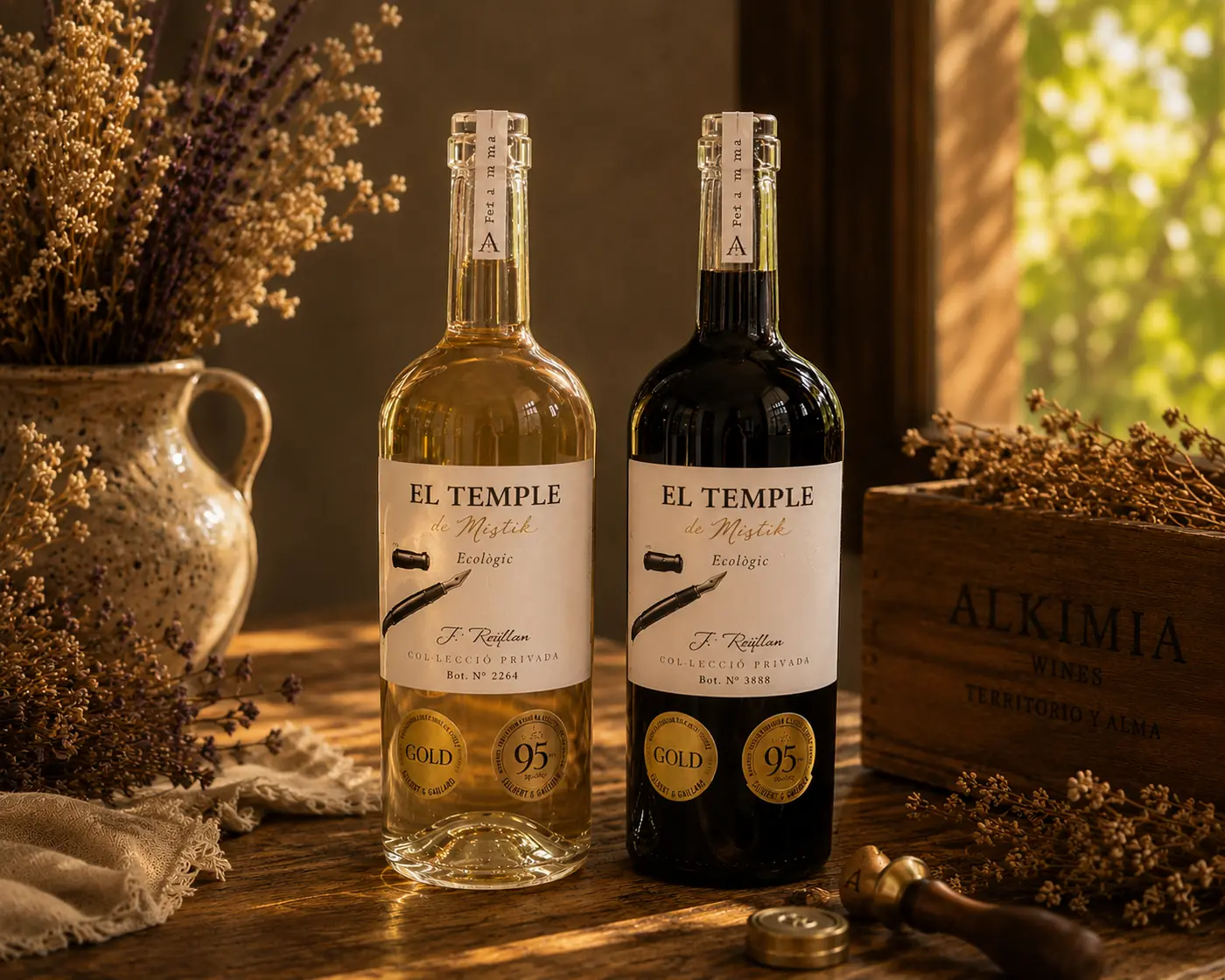 Vinos de Autor de Alkimia — elaboraciones artesanales certificadas ecológicas y veganas